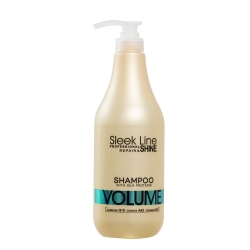 STAPIZ SZAMPON SLEEK LINE VOLUME Z JEDWABIEM 1L
